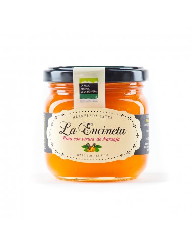 Mermelada de Piña con viruta de Naranja